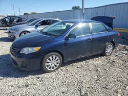 Salvage cars for sale at Franklin, WI auction: 2013 Toyota Corolla Base