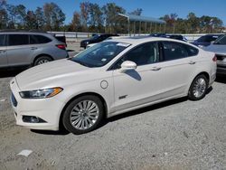 Salvage cars for sale at auction: 2015 Ford Fusion SE Phev