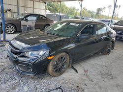 Salvage cars for sale at Cartersville, GA auction: 2020 Honda Civic EXL