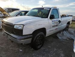 Salvage cars for sale at Arcadia, FL auction: 2003 Chevrolet Silverado C2500