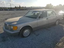 Salvage cars for sale at Mentone, CA auction: 1991 Mercedes-Benz 420 SEL