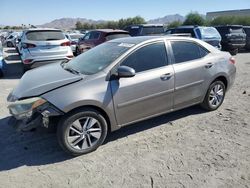 Carros salvage sin ofertas aún a la venta en subasta: 2016 Toyota Corolla ECO