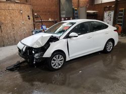 Salvage cars for sale at Ebensburg, PA auction: 2021 Hyundai Accent SE