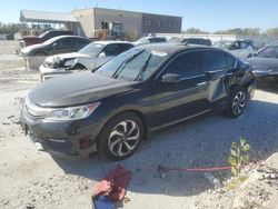 Vehiculos salvage en venta de Copart Kansas City, KS: 2016 Honda Accord EXL