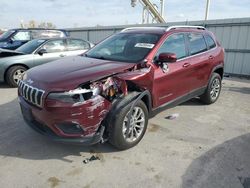 2021 Jeep Cherokee Latitude LUX en venta en Kansas City, KS