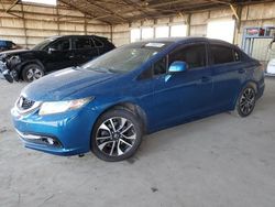 Salvage cars for sale at Phoenix, AZ auction: 2013 Honda Civic EXL