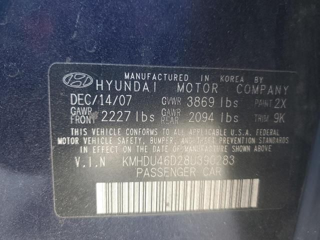 2008 Hyundai Elantra GLS