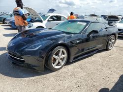 Carros salvage para piezas a la venta en subasta: 2015 Chevrolet Corvette Stingray 1LT