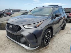 Toyota salvage cars for sale: 2021 Toyota Highlander XSE