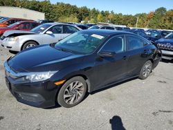 Salvage cars for sale at Exeter, RI auction: 2016 Honda Civic EX