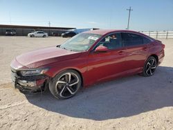 Salvage cars for sale at Andrews, TX auction: 2020 Honda Accord Sport