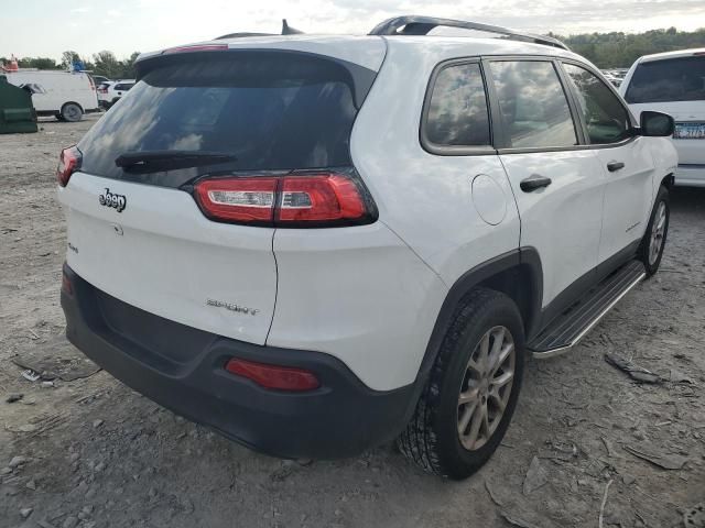 2016 Jeep Cherokee Sport