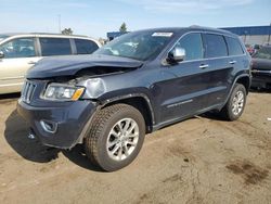 Salvage cars for sale at Woodhaven, MI auction: 2014 Jeep Grand Cherokee Limited