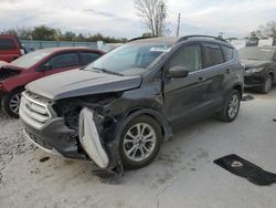 Salvage cars for sale at auction: 2017 Ford Escape SE