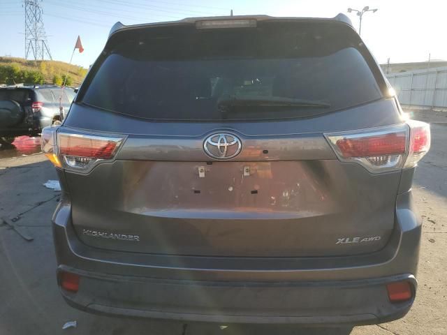 2016 Toyota Highlander XLE