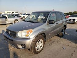 Salvage cars for sale at Grand Prairie, TX auction: 2005 Toyota Rav4