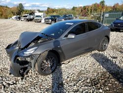 Salvage cars for sale at Candia, NH auction: 2019 Tesla Model 3