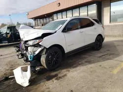 Salvage cars for sale at Fort Wayne, IN auction: 2020 Chevrolet Equinox LT