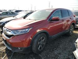 Salvage cars for sale at Elgin, IL auction: 2017 Honda CR-V EX