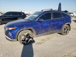 Salvage cars for sale at Grand Prairie, TX auction: 2022 Hyundai Tucson SEL