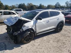 Salvage cars for sale at Madisonville, TN auction: 2019 Hyundai Tucson Limited