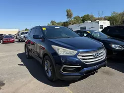 Salvage cars for sale at Oklahoma City, OK auction: 2017 Hyundai Santa FE Sport