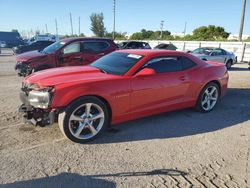 Chevrolet salvage cars for sale: 2015 Chevrolet Camaro LT