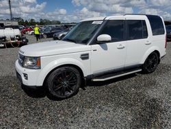 Land Rover salvage cars for sale: 2015 Land Rover LR4 HSE Luxury