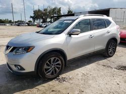 Salvage cars for sale at Riverview, FL auction: 2016 Nissan Rogue S