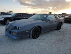 Flood-damaged cars for sale at auction: 1989 Chevrolet Camaro