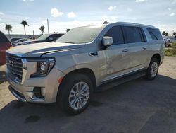 Carros salvage a la venta en subasta: 2023 GMC Yukon XL C1500 SLT