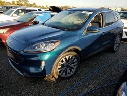 Salvage cars for sale at Riverview, FL auction: 2020 Ford Escape Titanium