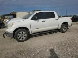 Salvage cars for sale from Copart Temple, TX: 2012 Toyota Tundra Crewmax SR5