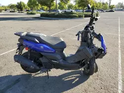 Salvage Motorcycles for sale at auction: 2022 Yamaha YW125