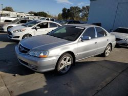 Salvage cars for sale at Sacramento, CA auction: 2003 Acura 3.2TL TYPE-S