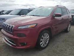 Jeep Cherokee Vehiculos salvage en venta: 2017 Jeep Cherokee Overland