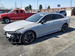 KIA k5 salvage cars for sale: 2021 KIA K5 GT Line