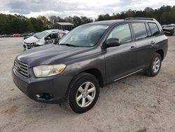 Vehiculos salvage en venta de Copart Charles City, VA: 2009 Toyota Highlander