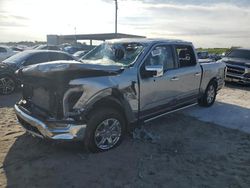 Salvage cars for sale at West Palm Beach, FL auction: 2022 Ford F150 Supercrew