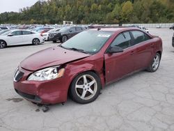 Salvage cars for sale at Hurricane, WV auction: 2009 Pontiac G6 GT