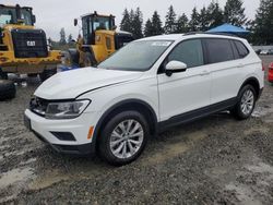 Volkswagen salvage cars for sale: 2018 Volkswagen Tiguan S