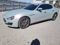 Salvage cars for sale at Las Vegas, NV auction: 2018 Maserati Ghibli S