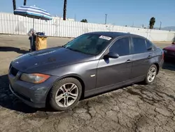 Salvage cars for sale from Copart Van Nuys, CA: 2008 BMW 328 I Sulev