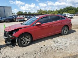 Salvage cars for sale at Florence, MS auction: 2017 Hyundai Sonata SE