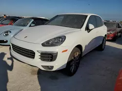 Salvage cars for sale at Arcadia, FL auction: 2017 Porsche Cayenne