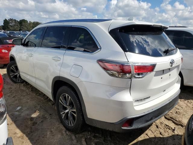 2016 Toyota Highlander XLE