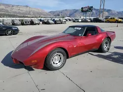 Salvage cars for sale at Farr West, UT auction: 1979 Chevrolet Corvette