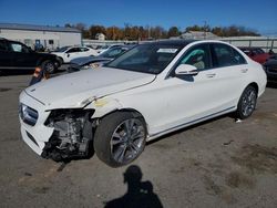 Salvage cars for sale at Pennsburg, PA auction: 2021 Mercedes-Benz C 300 4matic