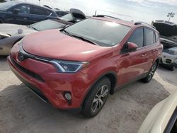 Flood-damaged cars for sale at auction: 2017 Toyota Rav4 XLE