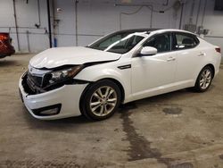 Salvage cars for sale at Wheeling, IL auction: 2013 KIA Optima EX